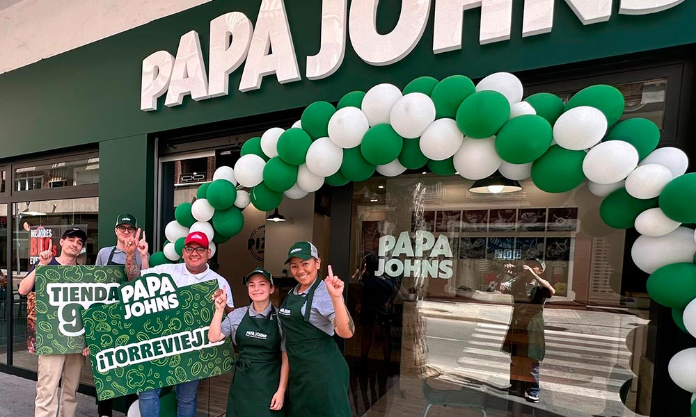 Nuevo local pizzería Papa Johns